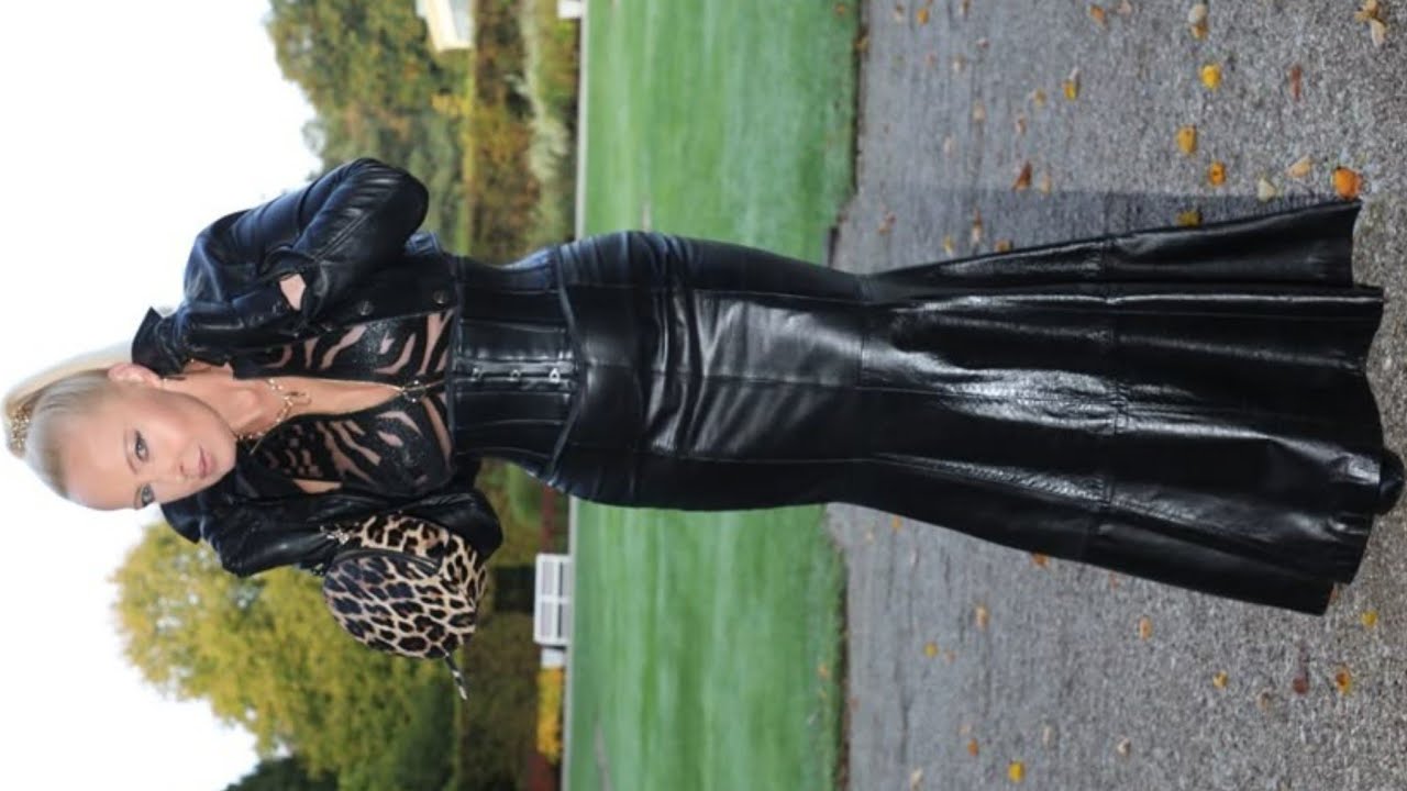 🔝 Most beautiful and stylish leather dresses and high heels for Womans 2024_2025