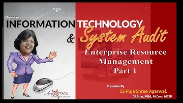 CS PROFESSIONAL: ITSA ENTERPRISE RESOURCE MANAGEMENT (ERM Meaning) Part 1 n HINDI Full Lectures