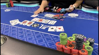 We STRAIGHT Up DESTROY High Stakes Game in BIIIG Pots!! Lucky Shirt? Poker Vlog Ep 215