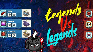 Legends Vs Legends | Who Will Win | Blue or Red |