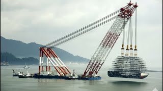 The Ocean’s Heavy-Lift BEAST! 🌊💪 Floating Crane Review 