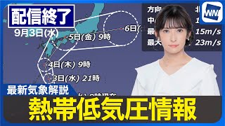 ウェザーニュースの配信のサムネイル画像