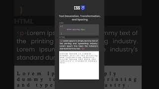 CSS Text Decoration, Transformation, and Spacing — Style Your Text Smartly