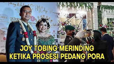 Prosesi Pedang Pora Joy Tobing Merinding Hingga Joshua Mirip Cahyo Permono