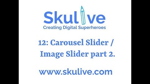 12: Carousel Slider / Image Slider part 2. #Html, #Css and #Javascript.