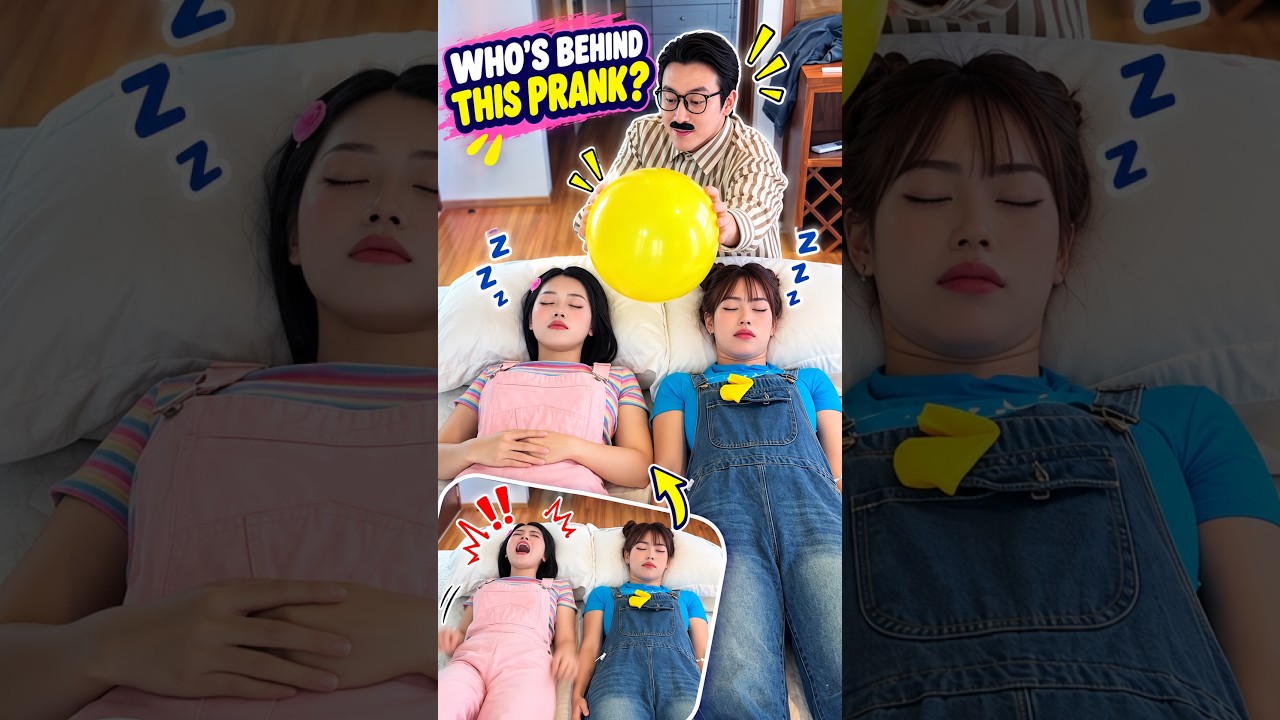 If You Had ONE Balloon 🎈 ... Would You Share It With Your Crying Sister? 😢 #family #funny #shorts