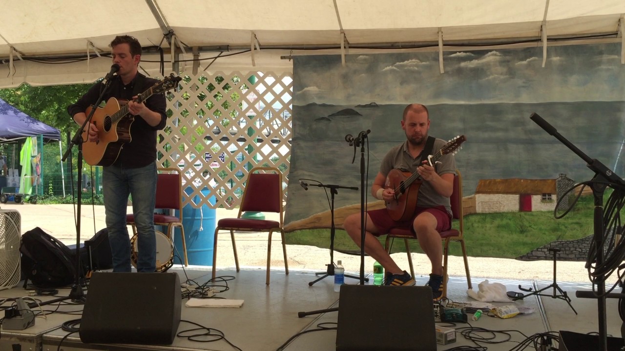 Dave Curley and Mick Broderick - Drift Away - Peoria Irish Fest 8.28.16