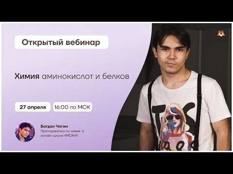 Химия аминокислот и белков | Химия ЕГЭ | Умскул