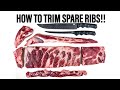 HOW TO TRIM PORK SPARE RIBS | ST. LOUIS STYLE