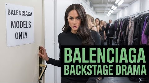 Meghan Markle genegeerd door Balenciaga! Modewereld keert zich af na Paris Fashion Week
