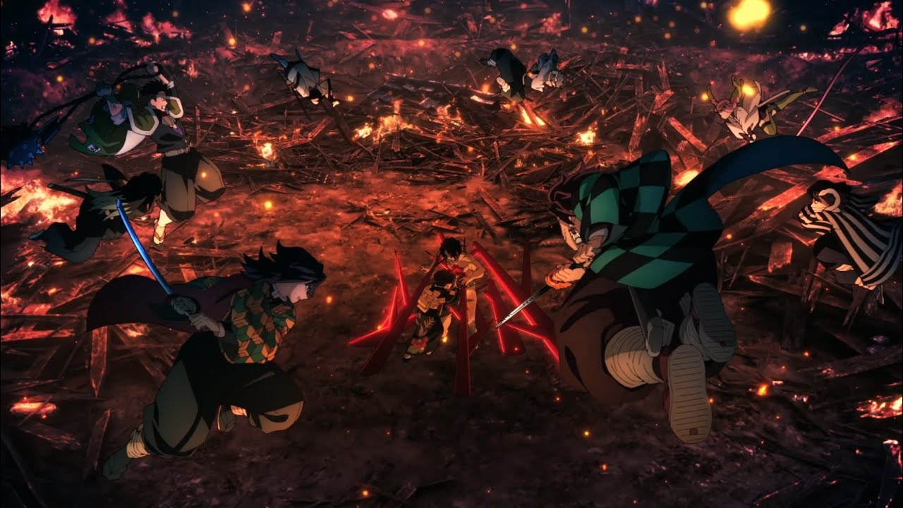 "All Hashira vs Muzan Kibutsuji | The Battle Before Infinity Castle"
