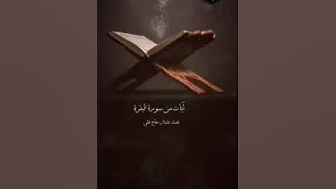 ما تيسر من سورة البقرة || الشيخ محمد عثمان حاج علي