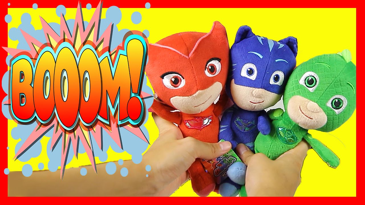 games people play PJ Masks Learn Colors Game - Surprise Toys , Masha and the Bear, Spiderman, Mashems, Kinder