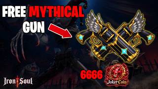 Iron Soul Dungeon New Weapon: Dual Pistols GUIDE!! | How to get Joker Coins NEW GUN!! Codes (Roblox) screenshot 5