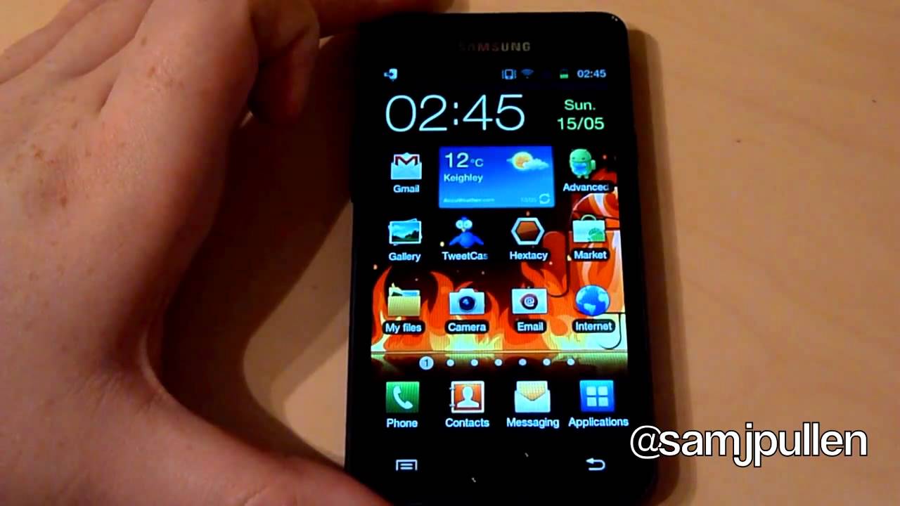 Samsung Galaxy S2 - Home Screen Tip