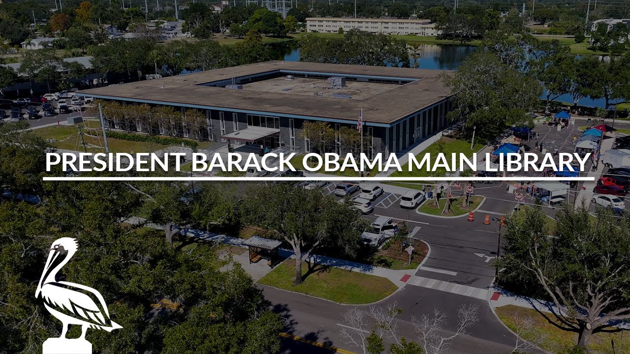 President Barack Obama Main Library | St. Pete, FL - YouTube