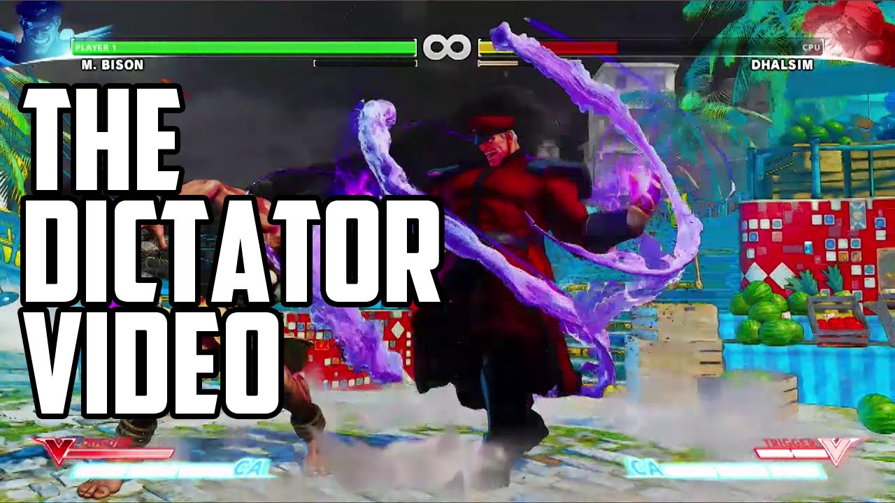 How to play M. Bison in Street Fighter 5 - Moves Guide