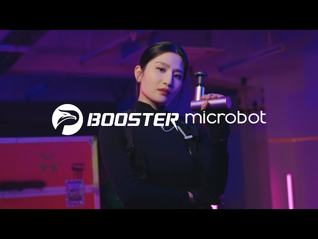 Booster - 由 Coffee Lam 林芊妤 為你介紹 microbot 迷你溫感按摩槍 class=