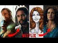 The Witcher Characters comparison | Netflix Series vs The Books.