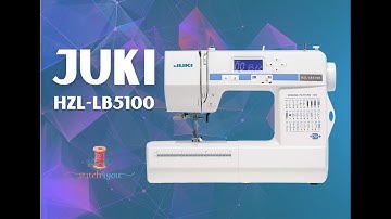 JUKI HZL-LB5100 (Basic Computerized Portable Compact Sewing Machine)