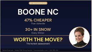 Pros & Cons Living in Boone NC 2026 | Honest Assessment | Snow, Jobs, Affordability, Healthcare