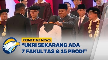 Momen Prabowo Hadiri Wisuda UKRI Bandung [Primetime News]