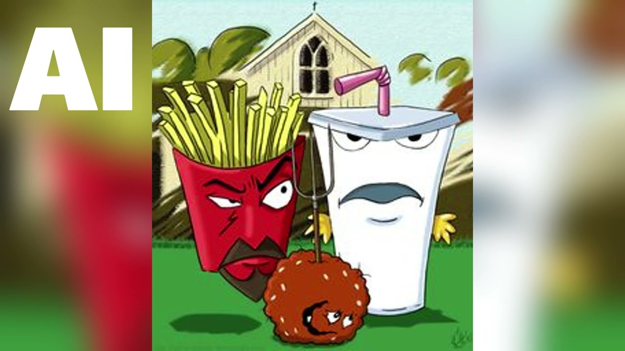 Aqua Teen Hunger Force Intro, but extended by AI