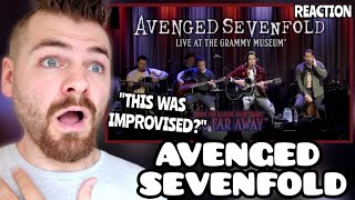 First Time REACTING to Avenged Sevenfold "So Far Away" | Live At The GRAMMY Museum | REACTION!