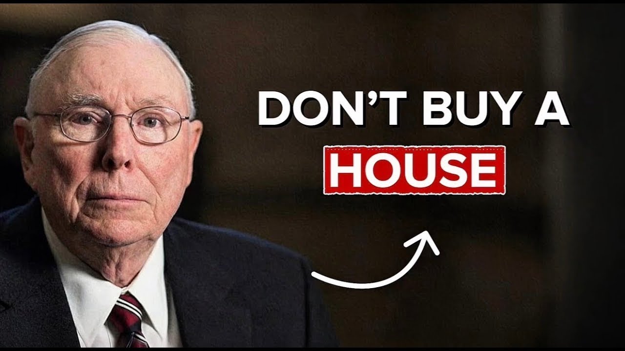 Charlie Munger: Don't Buy a House — Here's What I Did for 30 Years