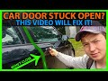How To Fix a Car Door that Won't Close with a Stuck Latch