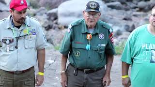 Boy Scout Flag Retirement Ceremony - Buffalo Trails Scout Ranch - 2018