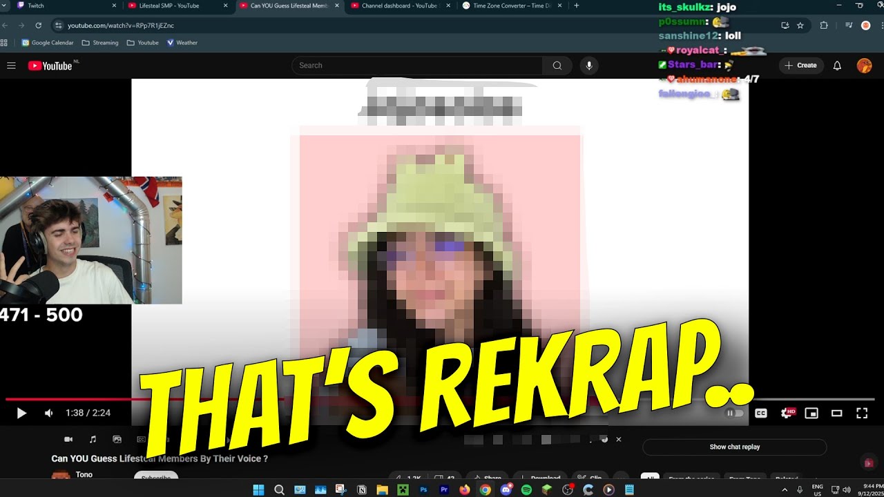 Панги угадывает участников Lifesteal по их голосам