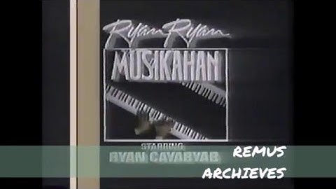 Ryan Ryan Musikahan Opening