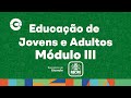 05 09 22 - EJA - MÓDULO III - LÍNGUA PORTUGUESA