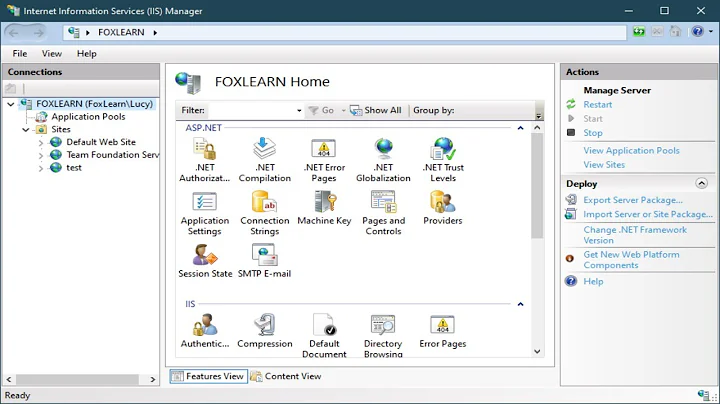 How to publish ASP.NET website on internet | FoxLearn