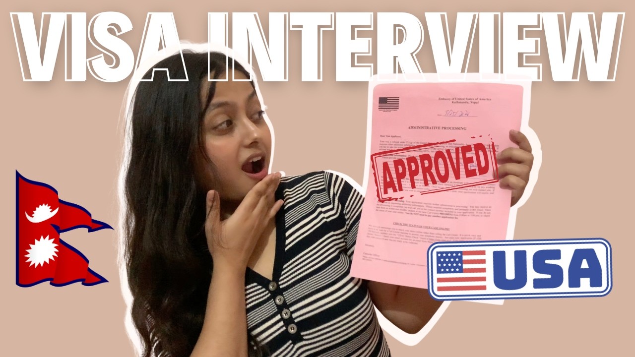 My US F1 Visa Interview Experience 🇺🇸 | Approved on First Attempt ...