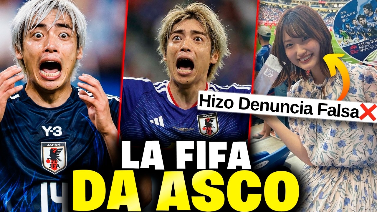 ARRUINÓ LA VIDA de futbolista japonés con DENUNCIA FALSA... y la FIFA la invitó al mundial 💀❌