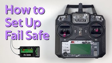 FS-i6X Failsafe Set Up in 2 Minutes (FlySky i6X & i6)