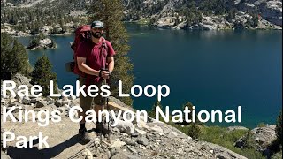 Rae Lakes Loop, Kings Canyon National Park