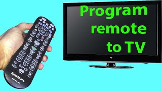 Spectrum remote programming to TV with codes Resimi