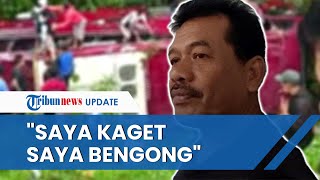 Pengakuan Sopir Lihat Bus Yang Dipanasi Terjun Ke Sungai Di Guci Tegal Saya Kaget Saya Bengong
