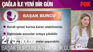 Başak burçlarının haftalık gündemi... Çağla ile Yeni Bir Gün  275. Bölüm