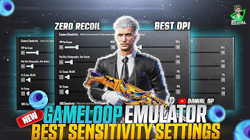 Pubg Mobile 3.1 UPDATE | Gameloop Best  + No Recoil Sensitivity Settings For Emulator (2024)