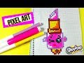 Shopkins pintalabios- Pixel Art