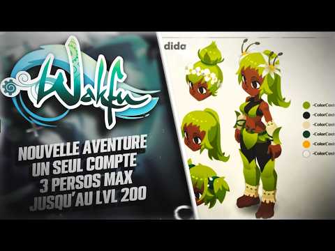 Nouvelle aventure long terme WAKFU : le mode 3 persos ! VOD #1