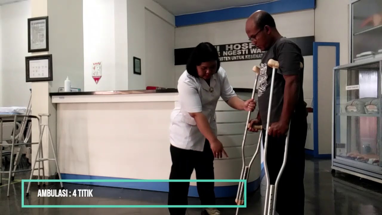 Ambulasi dg Kruk, Tripod dan Walker