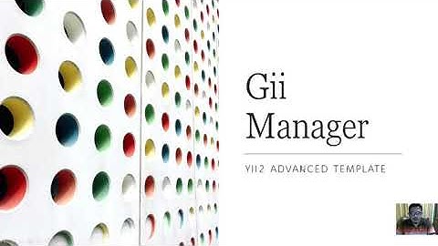 Gii Code Generator - Yii2 Advance Template