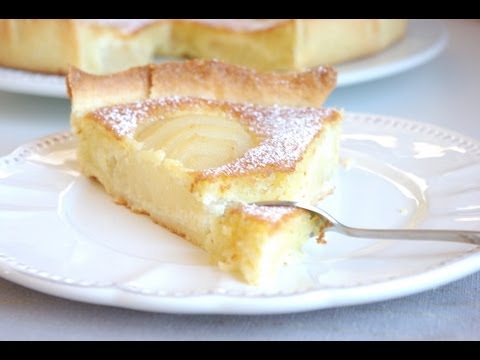 Recette De Tarte Aux Poires Et Amandes Pear And Almond Tart Recipe