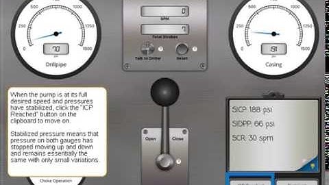 Well Control Simulator on the iPad