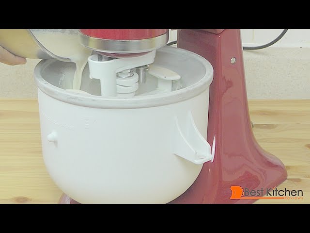 KitchenAid Ice Cream Maker Attachment w/ Ice Cream Scoop